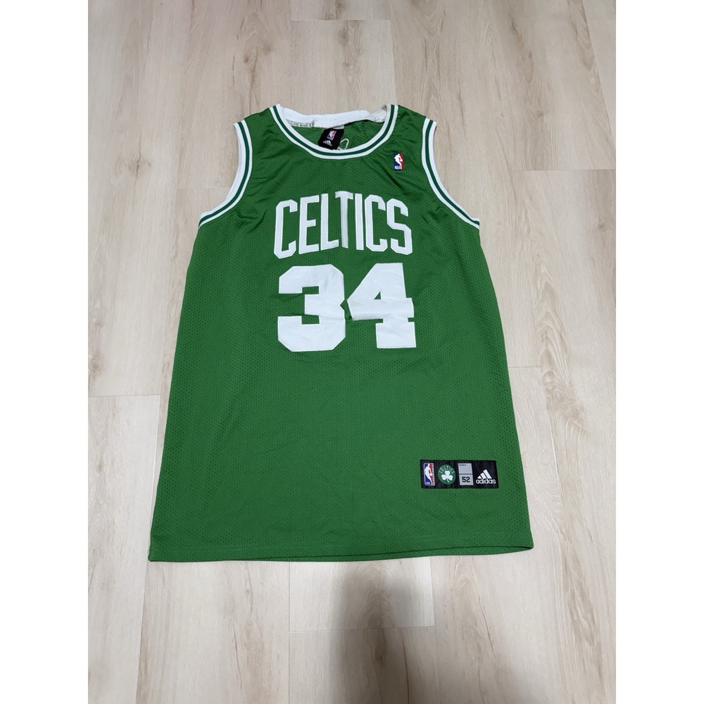 Vintage Adidas Boston Celtics Paul Pierce #34 Jersey Men's Size 52 XL NBA